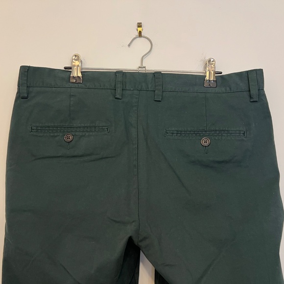 Frank And Oak Men’s Green Chino Pants Newport Straight Leg Cotton 32x32 NWT - Picture 7 of 12